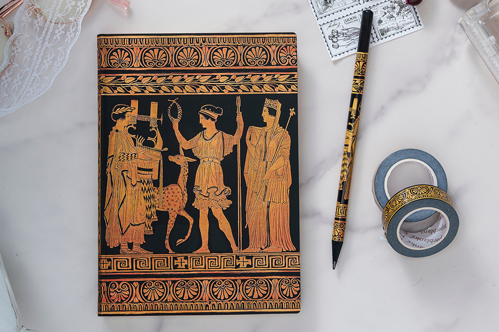 古代ギリシアの陶器 - 12ヶ月 | Paperblanks